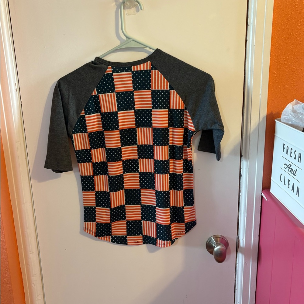 LuLaRoe Kids American Flag - Picture 2 of 3